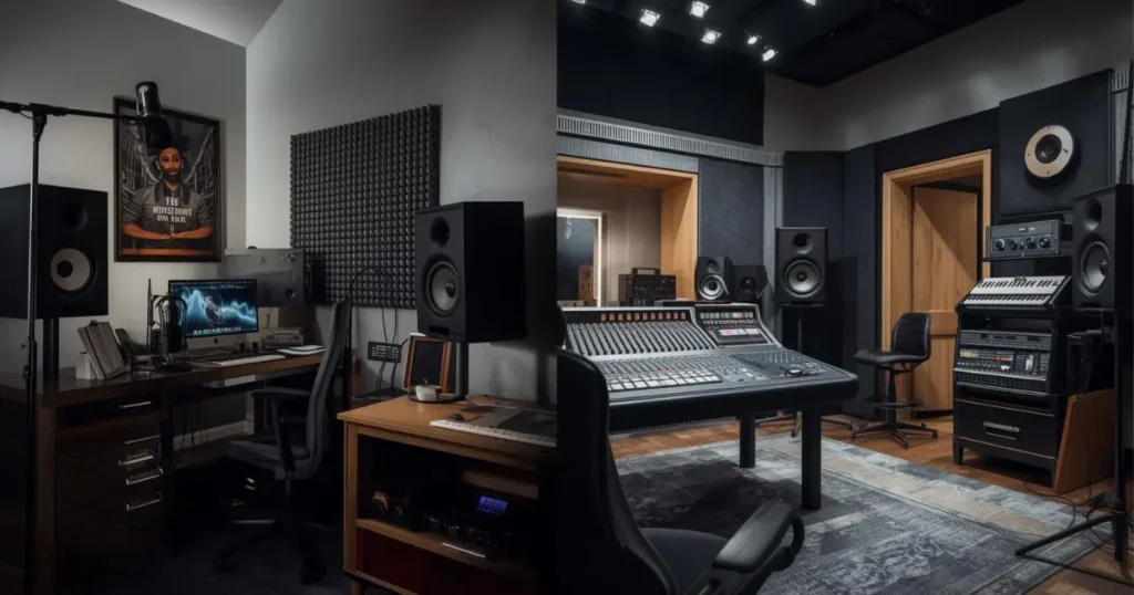 Home Studio vs Professional Studio Setup Comparison