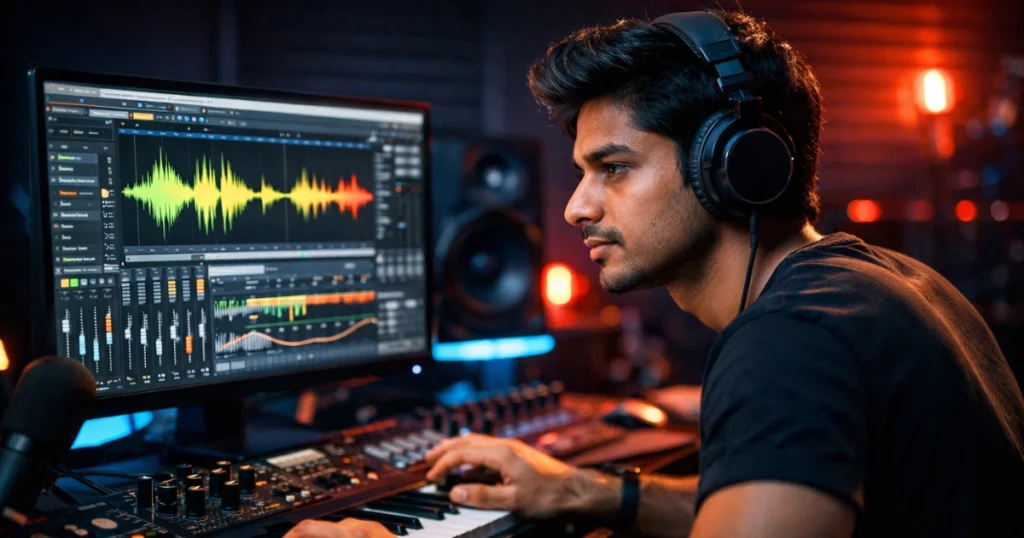 Music production internship